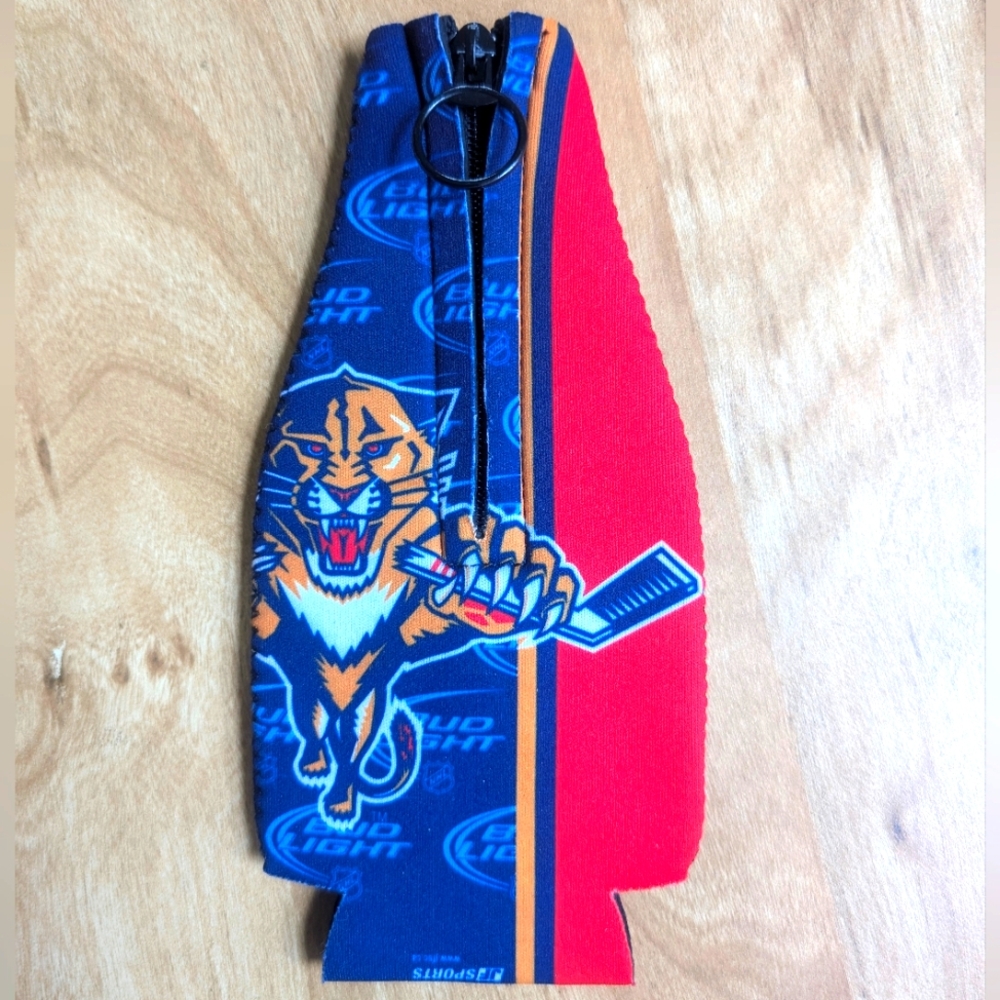 Florida Panthers NHL Bud Light Bottle Cooler Jacket
